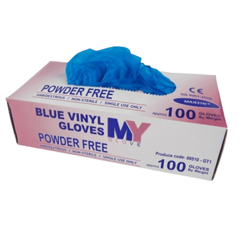 MAJESTIC VINYL GLOVE (SMALL) 100PC